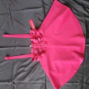Elastic Suspender skirt